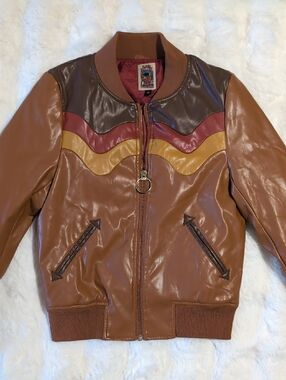 Classic Rock Couture Cosmic Cowboy Bomber Jacket